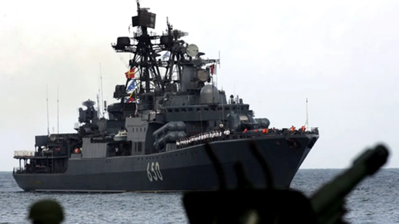 Navă americană, imobilizată de Marina venezueleană în ape disputate cu Guyana