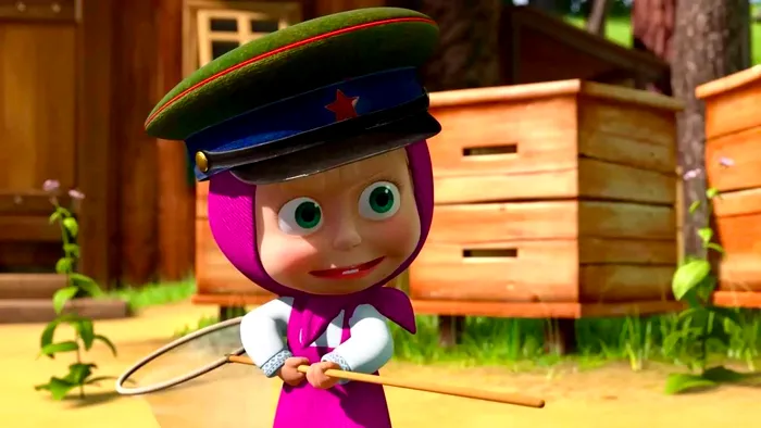 „Masha și Ursul” - Foto: X/@MashaAndTheBear