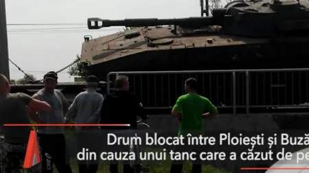 Drumul între Ploiești și Buzău a fost blocat în urma unui incident mai puțin obișnuit