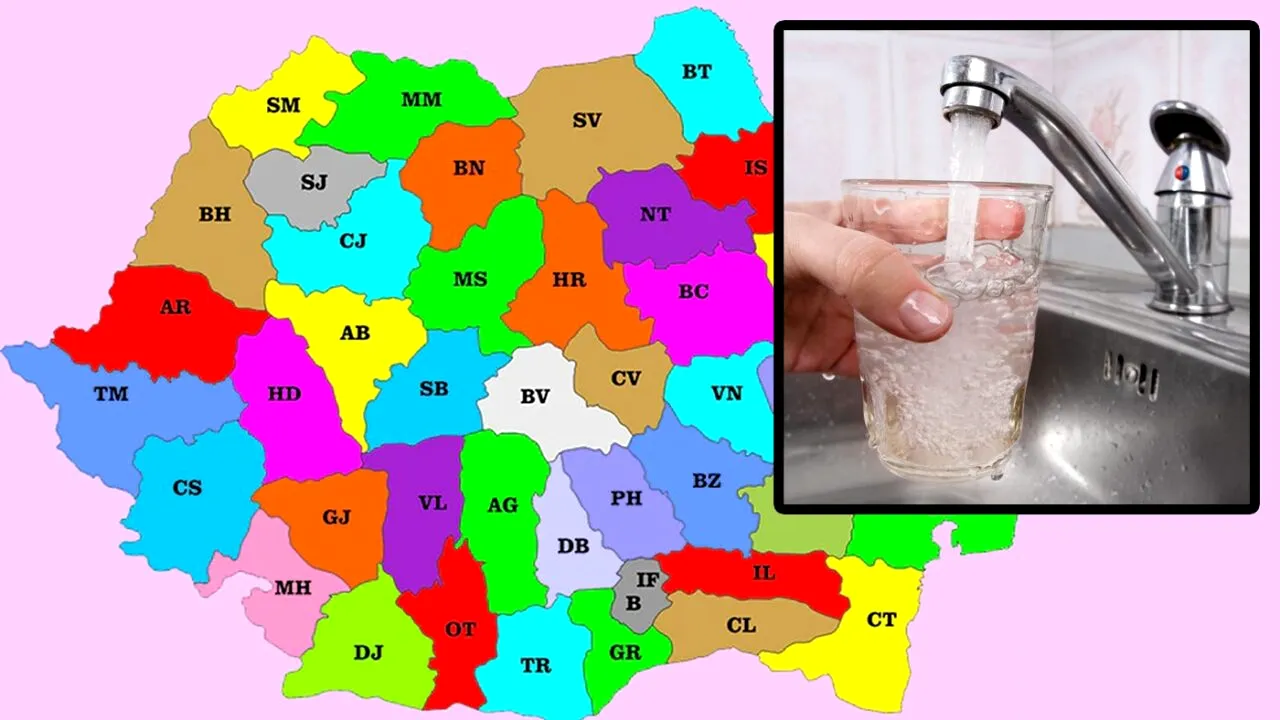 Orașul din România cu cea mai bună apa de la robinet: 