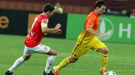 DINAMO - BARCELONA 0-2. Messi și Affelay au marcat pe National Arena