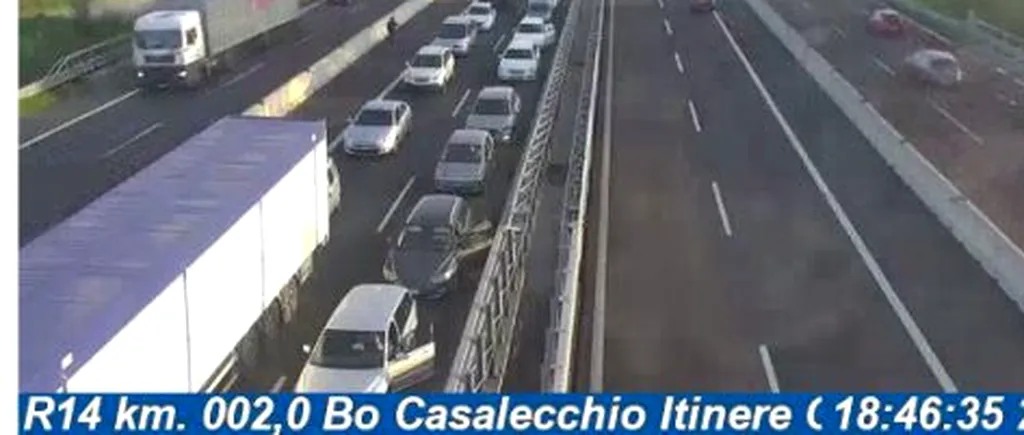 Accident grav pe Autostrada Soarelui din Italia: Cel puțin 40 de oameni sunt răniți într-un autocar lovit în plin de un camion