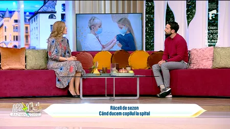 VIDEO | Răceala din sezonul rece. Când trebuie să ducem copilul la spital. Medic: „Cei mici se îmbolnăvesc mai des”