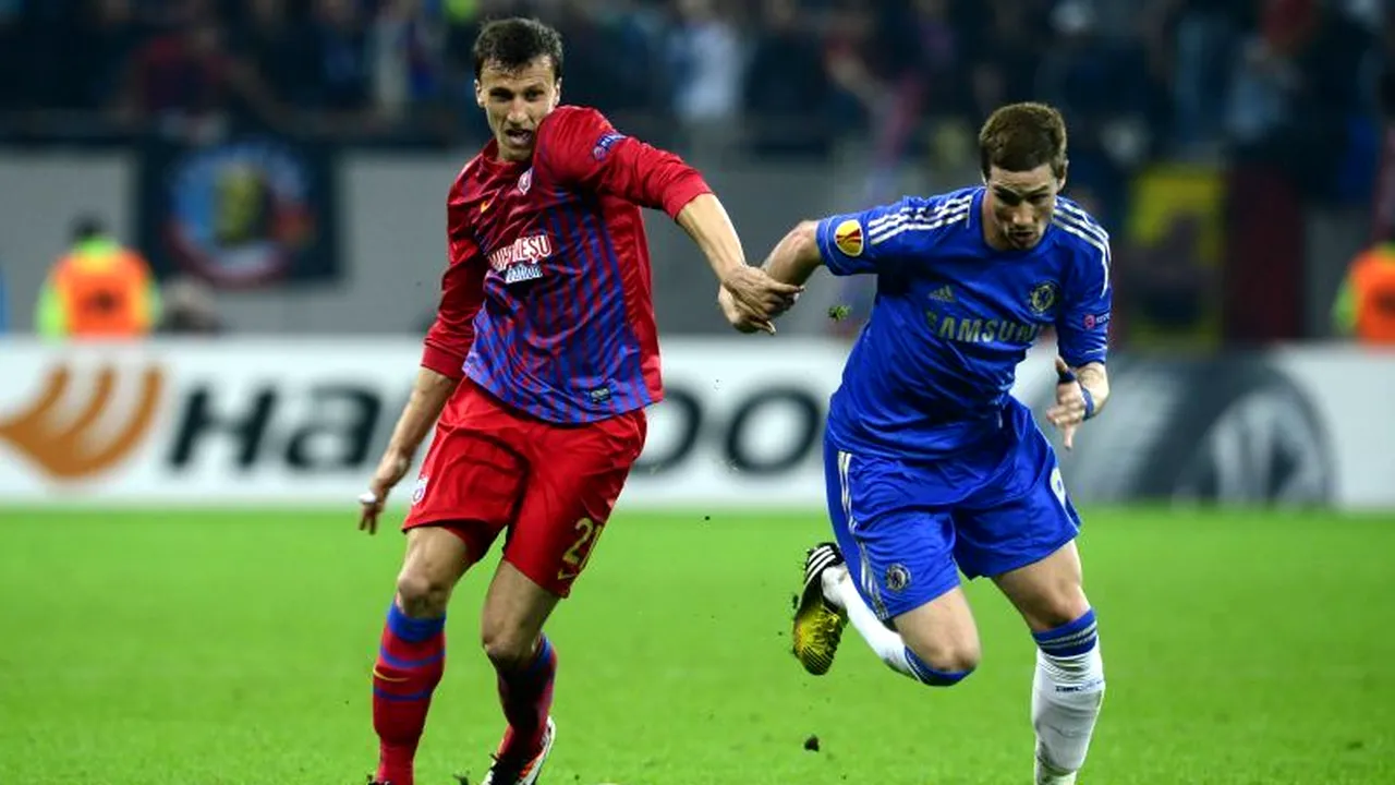 STEAUA - CHELSEA 1-0. Chiricheș: A fost greu, ne-am dat până la ultima fărâmă de energie aici
