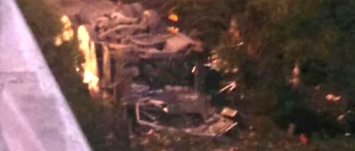 Tragedie în Argentina: cel puțin 41 de morți după ce un autobuz al poliției a căzut de pe un pod
