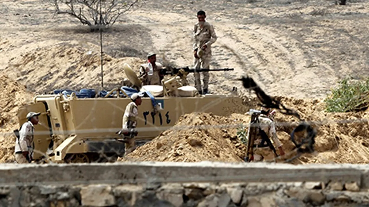 Douăzeci și doi de presupuși teroriști care ar fi pus la cale atentate, uciși de forțele egiptene