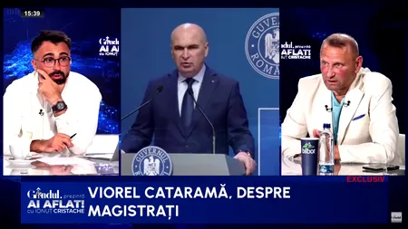 Viorel Cataramă, reacție la reformele anunțate de Bolojan în magistratură: „Orice politician trebuie să colaboreze cu CSM”