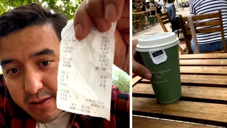 Câți lei moldovenești a dat un turist american pe o cafea în Chișinău. Când a văzut nota de plată, nu i-a venit să creadă