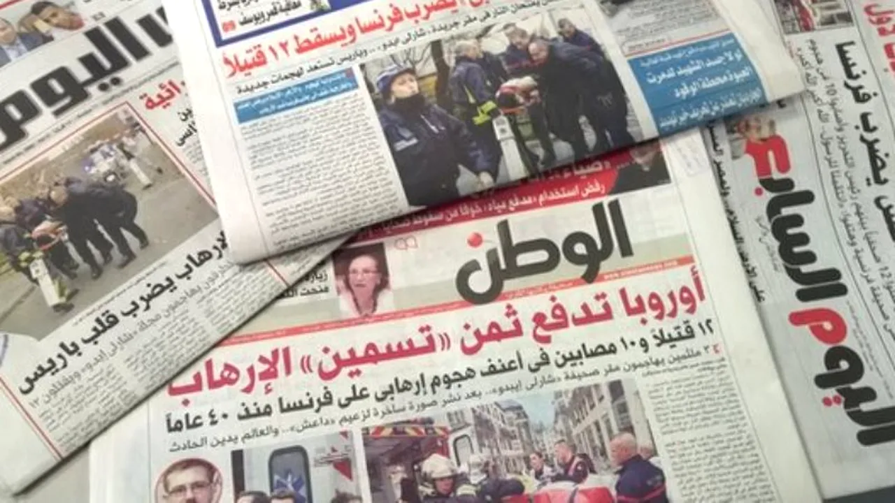 Presa din Orientul Mijlociu condamnă masacrul de la Paris