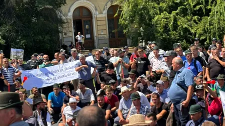 Amenzi de mii de lei în urma protestului fermierilor. Îmbrâncelile între oieri și jandarmi s-au lăsat cu gaze lacrimogene