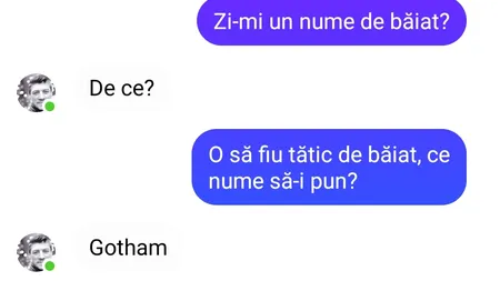 Bancul de miercuri | Ce nume să îi pui copilului, dacă e băiat