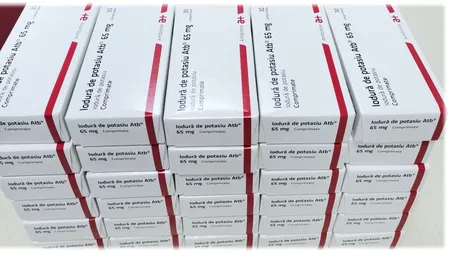 27 de milioane de pastile de iodură de potasiu trimise la DSP-urile din țară. Cum pot fi distribuite către populație