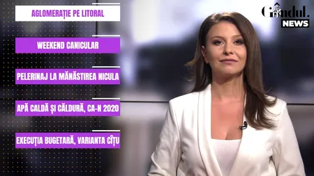 GÂNDUL NEWS. Plajele din Costinești sunt arhipline. Cine nu ajunge la ora 7.00, nu mai găsește loc