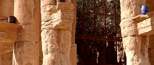 Imagini din satelit confirmă distrugerea de către gruparea Stat Isalmic a celui mai important MONUMENT din Palmira