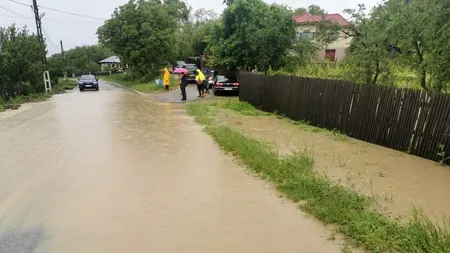 Bărbat surprins de viitură, în Prahova, găsit mort. Ploile au făcut și pagube materiale în județ, iar DN 1 a fost blocat de aluviuni