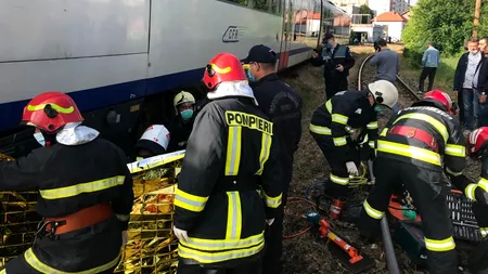 TRAGIC. Persoană decedată după ce a fost lovită de tren