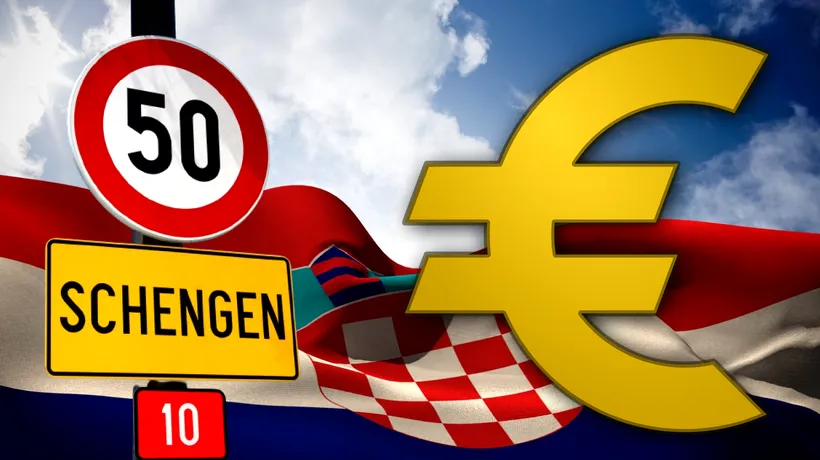 Croaţia a intrat în Spaţiul Schengen și a adoptat moneda Euro