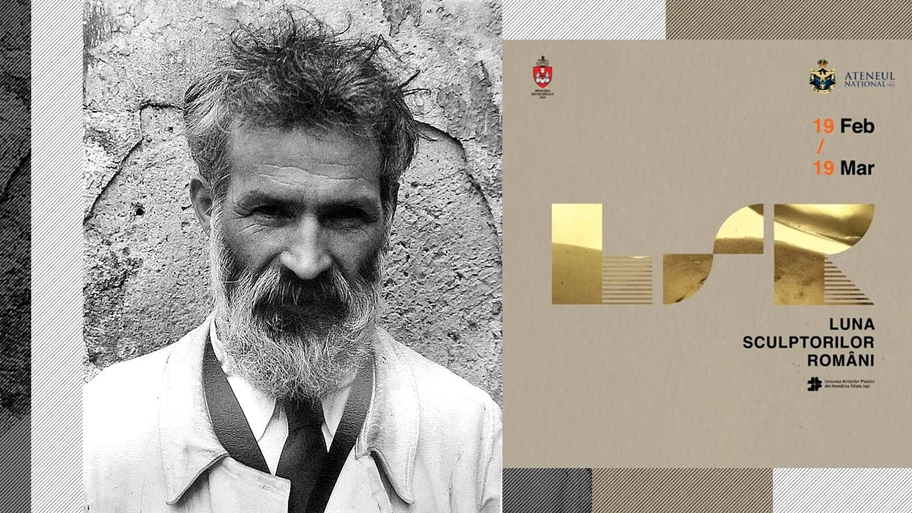 Luna Sculptorilor Români la Iași: „La Palatul Culturii vor fi expuse, în PREMIERĂ, desene și fotografii ale marelui sculptor Constantin Brâncuși”