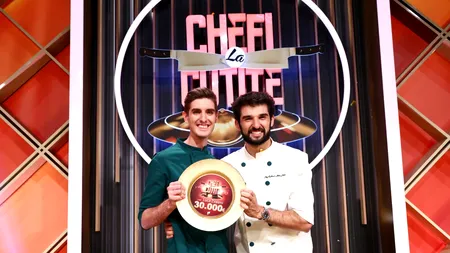 Ce va face Luca Zvaleni cu banii de la ”Chefi la cuțite”. A câștigat sezonul 16 al show-ului culinar