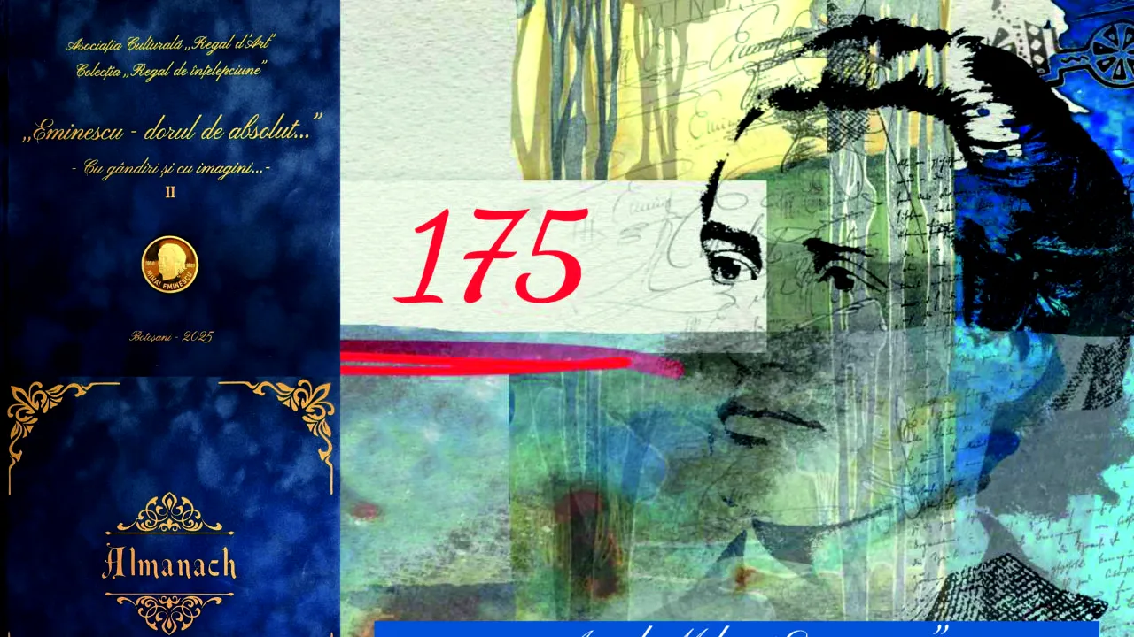 Un veritabil eveniment editorial: s-a lansat antologia ”Eminescu – dorul de absolut”, volumul 2, sub titlul ”Cu gândiri și cu imagini...”