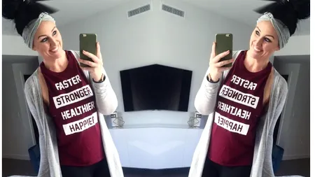 Această femeie a reușit să slăbească 32 de kg după ce a descoperit adevăratul motiv pentru care a luat în greutate. FOTO