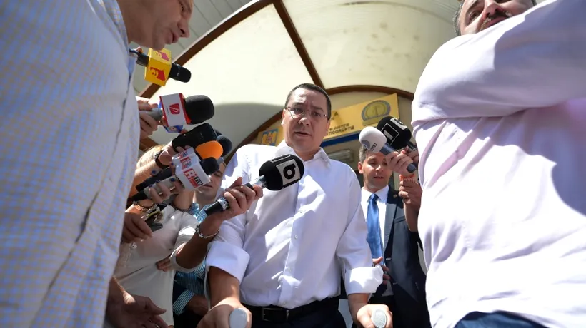 Ponta nu a fost pus sub control judiciar după inculparea sa în dosarul Turceni-Rovinari