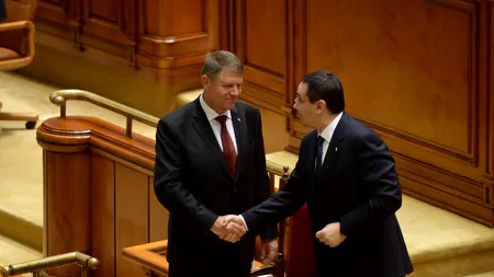 Victor Ponta mărește ritmul laudelor pentru Klaus Iohannis: de la 