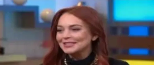 Lindsay Lohan a aflat în timpul unei emisiuni că are o soră vitregă - VIDEO