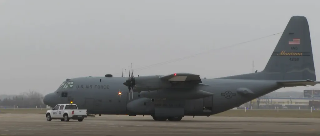 MApN: O nouă aeronavă de tip C-130 Hercules a intrat în dotarea Forţelor Aeriene Române (VIDEO)