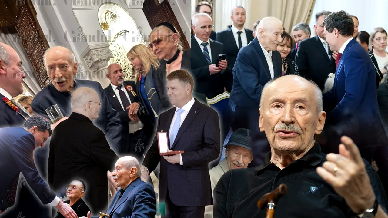 Marele actor Victor Rebengiuc a ales să coboare de pe scenă cu Nicușor Dan de mână