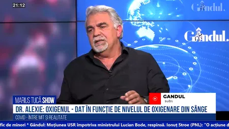 VIDEO | Medicul Ion Alexie: „România nu are un protocol când începe o infecție / Oxigenul trebuie dat în funcție de nivelul de oxigenare din sânge”