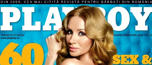 Andreea Necula revine pe coperta Playboy, în prima ediție din 2014 