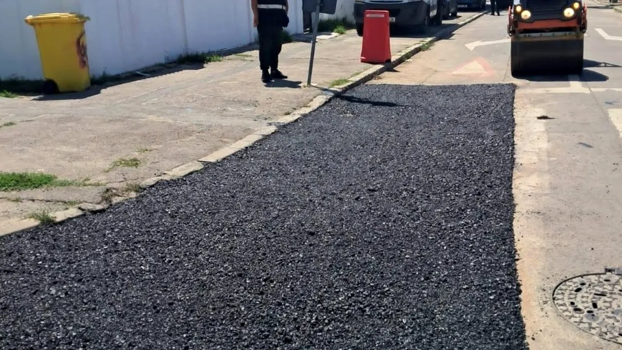 (P) Infrastructură Sector 5. Societatea Infrastructură S5 S.A. a intervenit în zona străzii Vidului, la intersecție cu Șos. Alexandriei