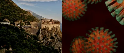 Focar pe Muntele Athos. Peste o mie de călugări, infectați cu COVID-19