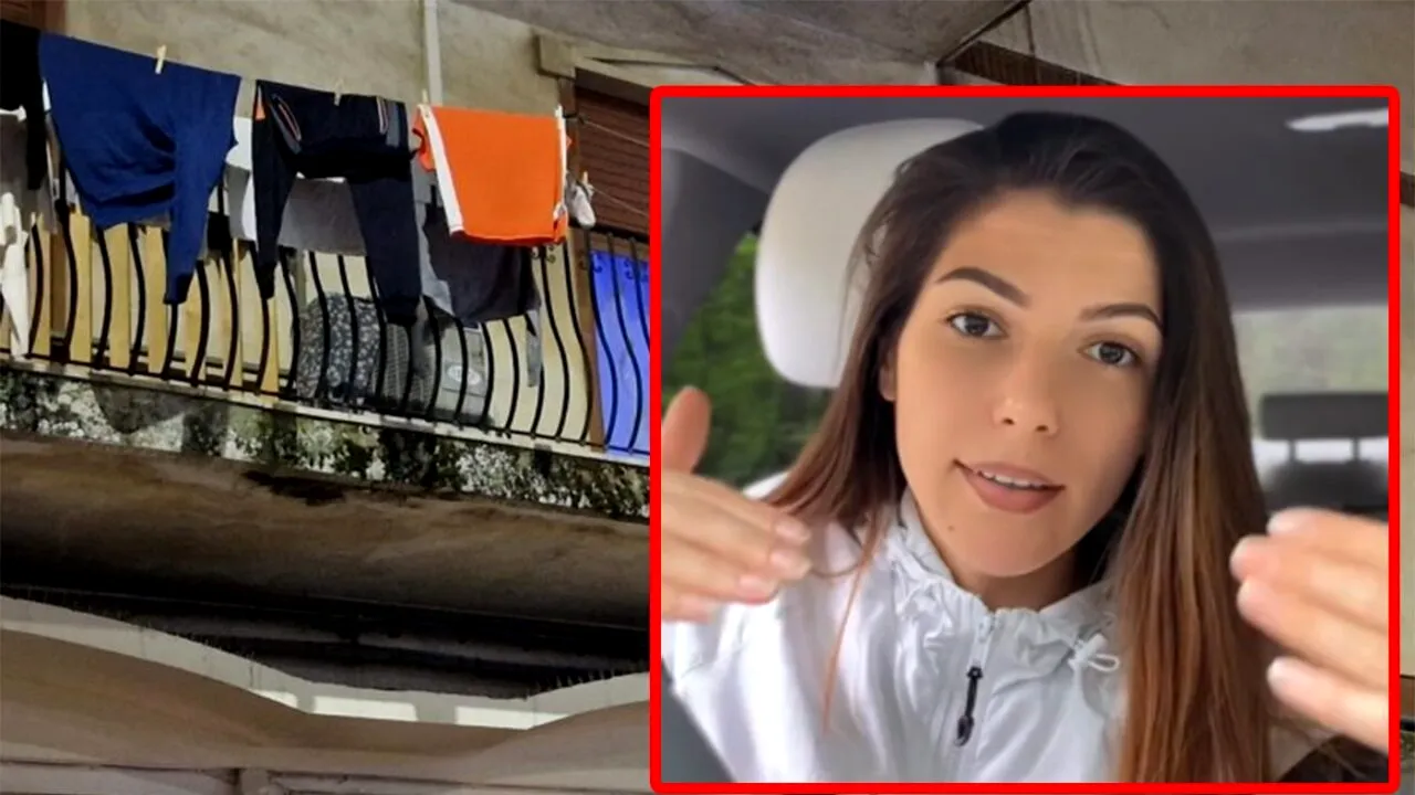 Ce AMENDĂ uriașă a primit Anamaria din Moldova, pentru că și-a uscat rufele în balconul apartamentului