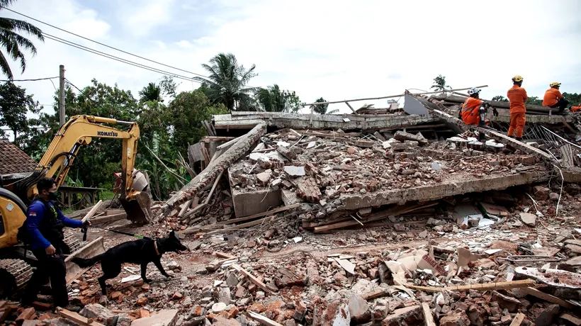 FOTO | Peste 268 de morți după cutremurul de 5,6 grade din Indonezia