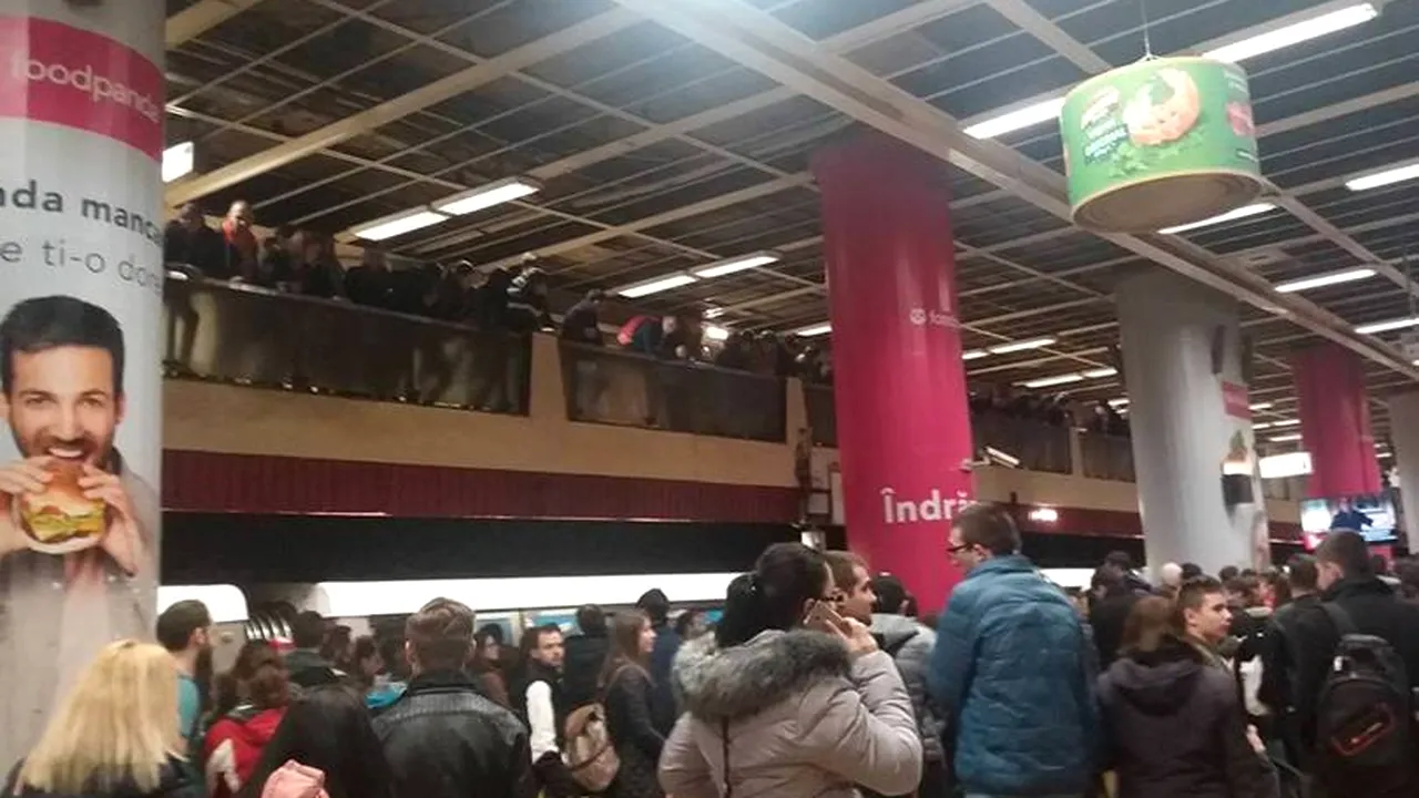 Tentativă de suicid la stația de metrou Piața Unirii 1. Care este starea victimei