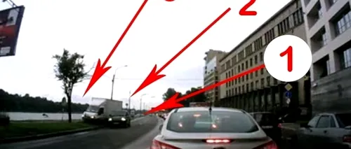  VIDEO: 3 greșeli simple și un accident stupid 