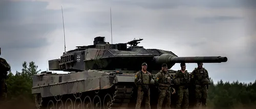 VIDEO | Ucraina îl AȚÂȚĂ pe Putin: Imagini „provocatoare” cu tancuri Leopard, publicate de Kiev