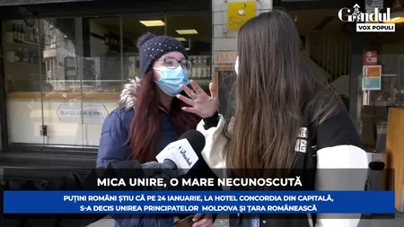 GÂNDUL VOX POPULI. „Mica unire”, o mare necunoscută pentru români