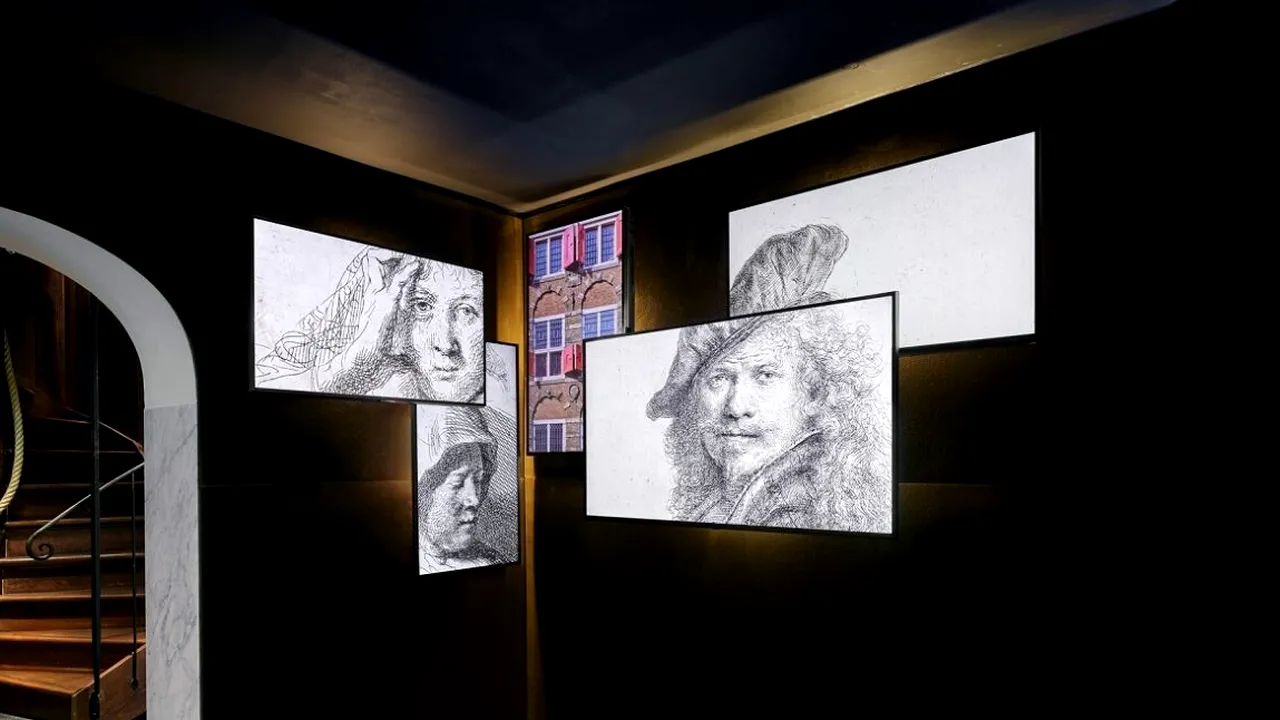 Casa din Amsterdam a lui Rembrandt a fost redeschisă după renovare – FOTO