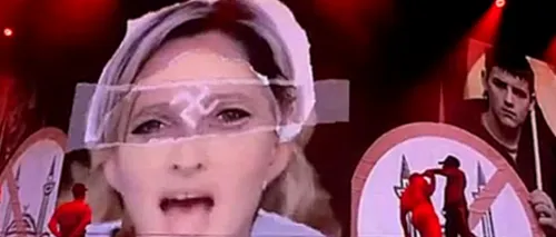 Madonna, un pas înapoi în disputa cu Marine Le Pen. Nu a mai afișat svastica la ultimul concert