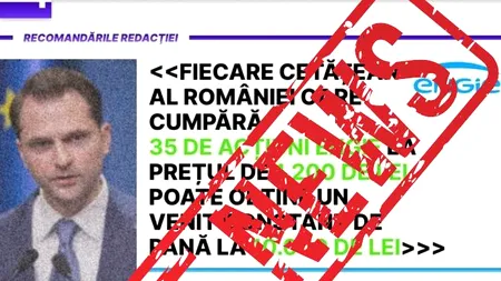Sebastian Burduja anunță o nouă tentativă de fraudă care foloseşte numele şi imaginea
