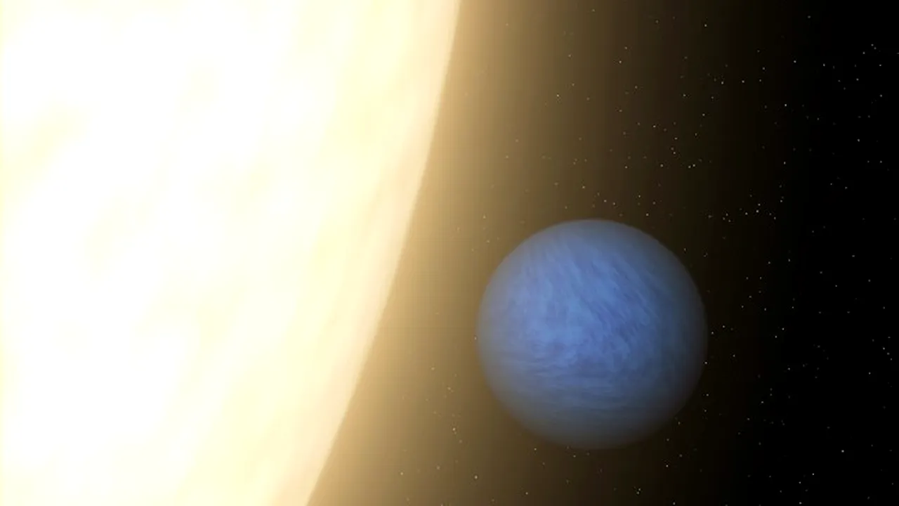 PEISAJ EXTRATERESTRU. Cum arată răsăritul unei planete din afara sistemului solar