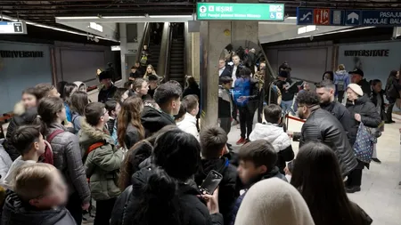 Robotul ION a ieșit în lume. Eveniment-surpriză la stația de metrou Universitate