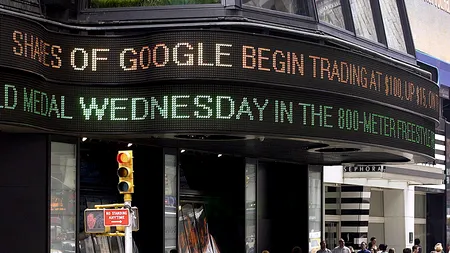 Acțunile Google au atins un NOU RECORD