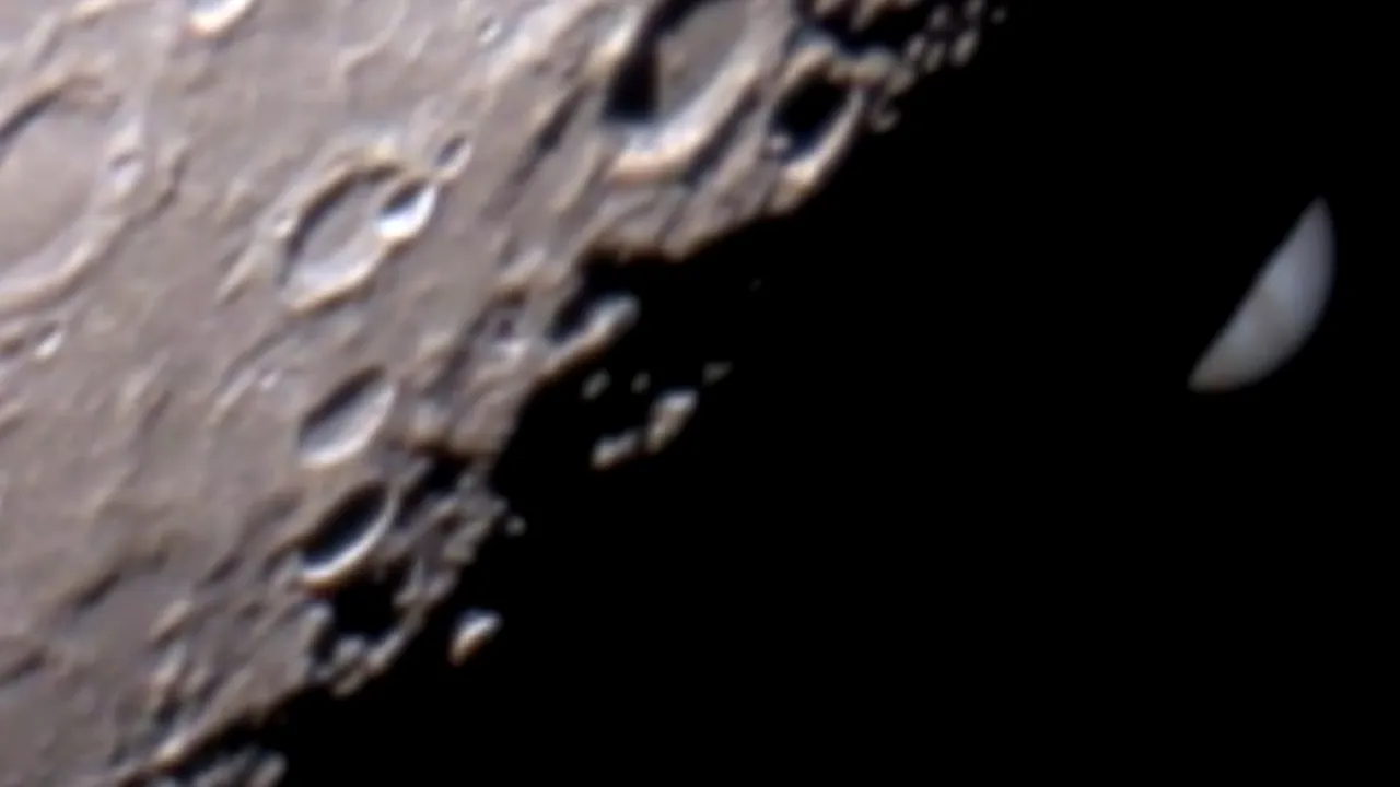 Luna „a înghițit