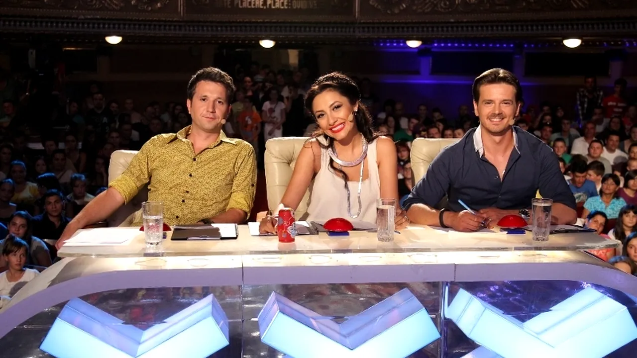 ROMÂNII AU TALENT. Mihai Petre a făcut flotări pe scenă, iar Bartoș și Smiley au fost cât pe ce să mănânce râme la preselecțiile de la Timișoara