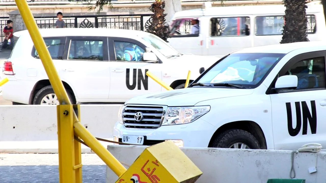 Ban Ki-moon susține că experții ONU au nevoie de patru zile în Siria