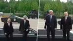 Imagini inedite din Kazahstan: Tesla Cybertruck-ul lui Elon Musk, folosit pentru a asigura paza în timpul vizitei lui Putin